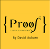 the word Proof in brackets and mathematical symbols